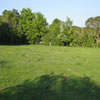 Looking from the meadows (Cleeve Court end) into the recreation grounds