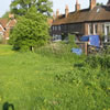 Looking from the front gate down the Streatley High Street